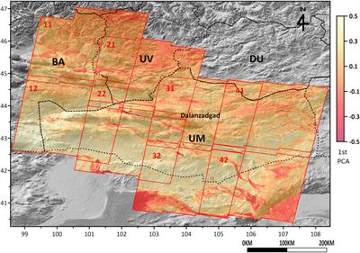 Reconstructed Aeolian Surface Erosion in Southern Mongolia by Multi-Temporal InSAR Phase Coherence Analyses